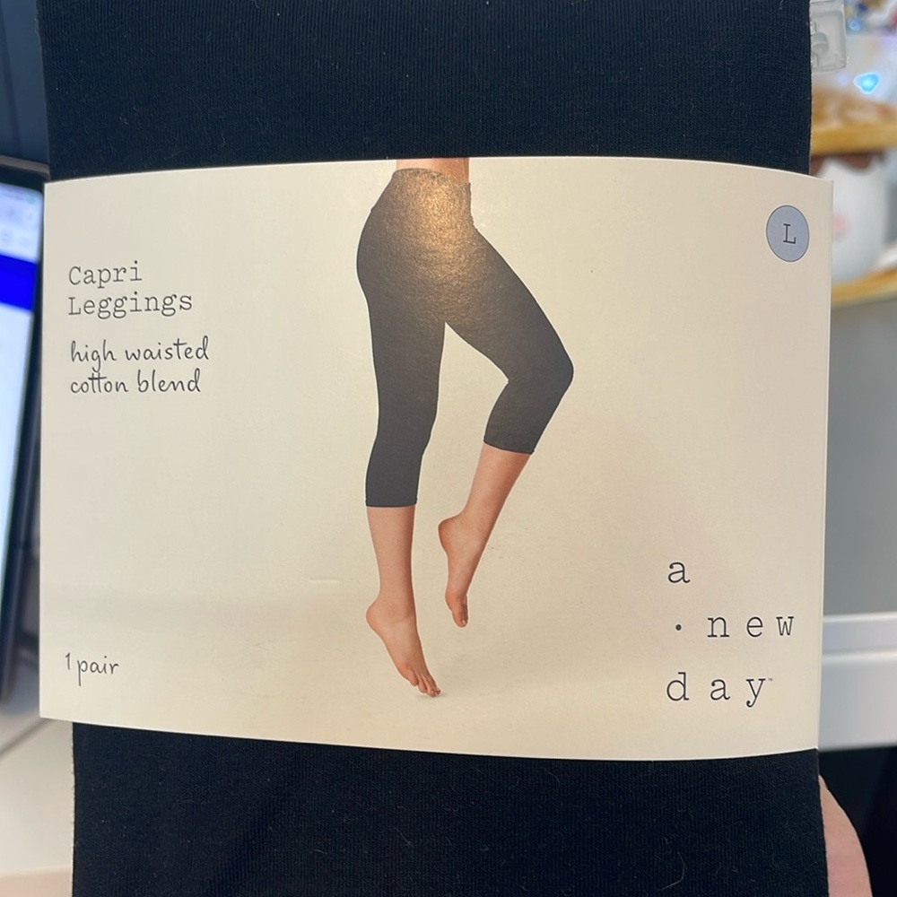 A New Day Black high waisted Leggings